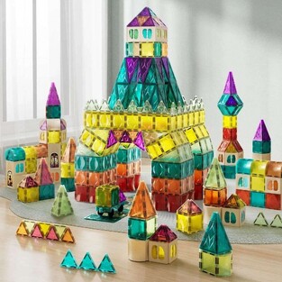 TopBright MagArt Σετ Κατασκευής Mε Μαγνητικά Πλακίδια 108τεμ. - 129227