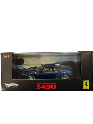 Hot Wheels Elite Ferrari F430 Metallic Blue 1:43 - P9949