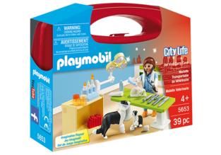 Playmobil City Life  Βαλιτσάκι Κτηνιατρείο - 5653