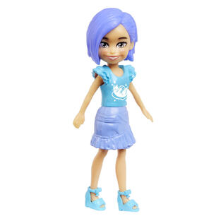 Polly Pocket Κουκλα Με Μοδες Σε Κυλινδρο Cat (HKW04) - HKW07