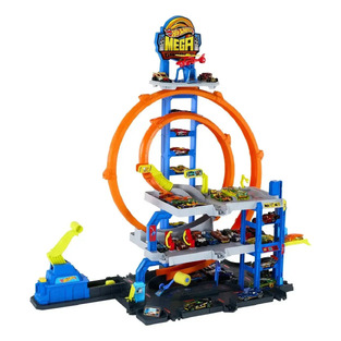 Παιχνιδολαμπάδα Hot Wheels City Mega Loop Garage Playset - JBM74L