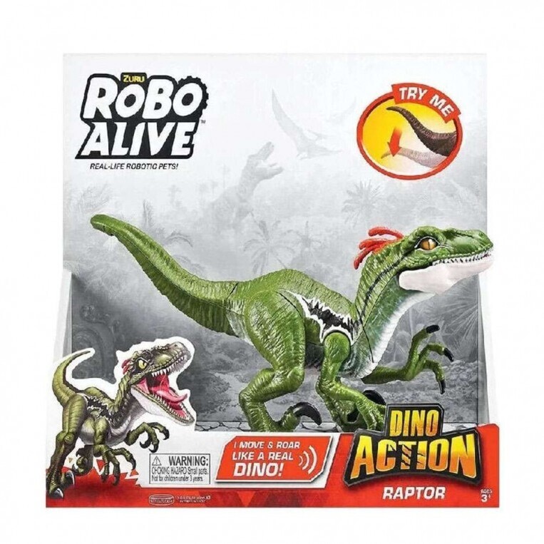 Robo Alive Dino Action Ρομποτικός Ράπτορας Σειρά 1 - 11807172