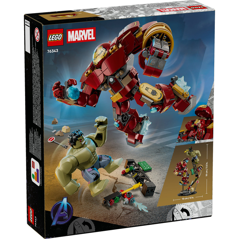 LEGO Super Heroes Epic Battle: Hulkbuster Vs. The Hulk - 76343