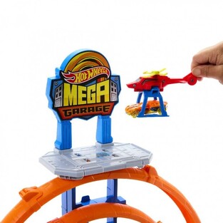 Hot Wheels City Mega Loop Garage Playset - JBM74
