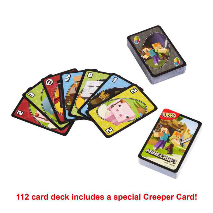 Uno Minecraft (Αγγλική Έκδοση) - FPD61