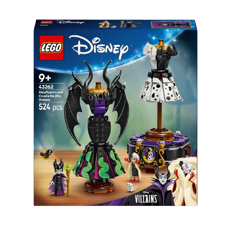 LEGO Disney Maleficent's And Cruella De Vil's Dresses - 43262