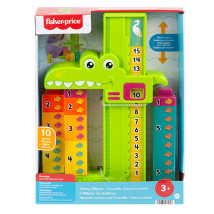 Fisher-Price Αλιγάτορας Μαθαίνω Nα Μετρώ - JCT13