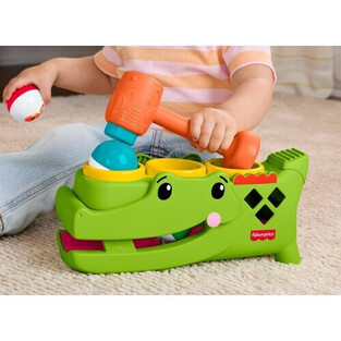 Fisher Price Κροκόδειλος Παιχνίδι Με Μπαλίτσες - JLB94