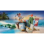 Playmobil Pirates Starter Pack Πειρατής με Αλιγάτορα - 71473