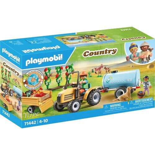 Playmobil Country Τρακτέρ Με Βυτιοφόρο - 71442