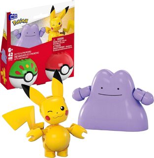 MEGA Pokémon Poké Ball 2-Pack - Pikachu And Ditto - JCT43