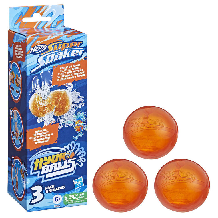 Super Soaker Hydro Balls 3Pack - F6392