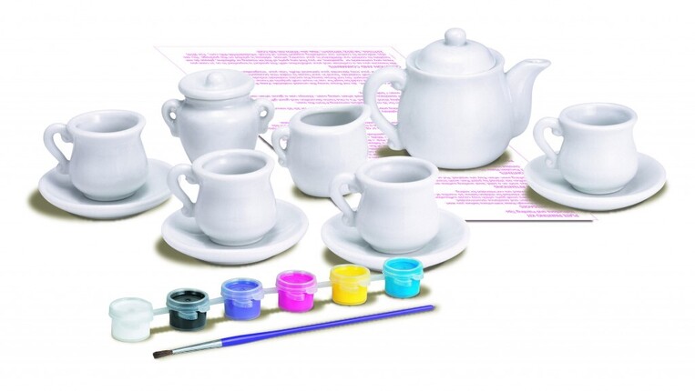 Κατασκευή Χρωμάτισε Το Δικό Σου Σετ Τσαγιού - 4M0018