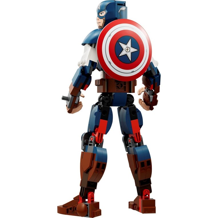 Captain America Constuction Figure 