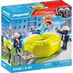 Playmobil Action Heroes Πυροσβέστες Με Στρώμα Διάσωσης - 71465