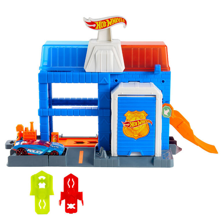Hot Wheels City Downtown Police Tower - JHL74