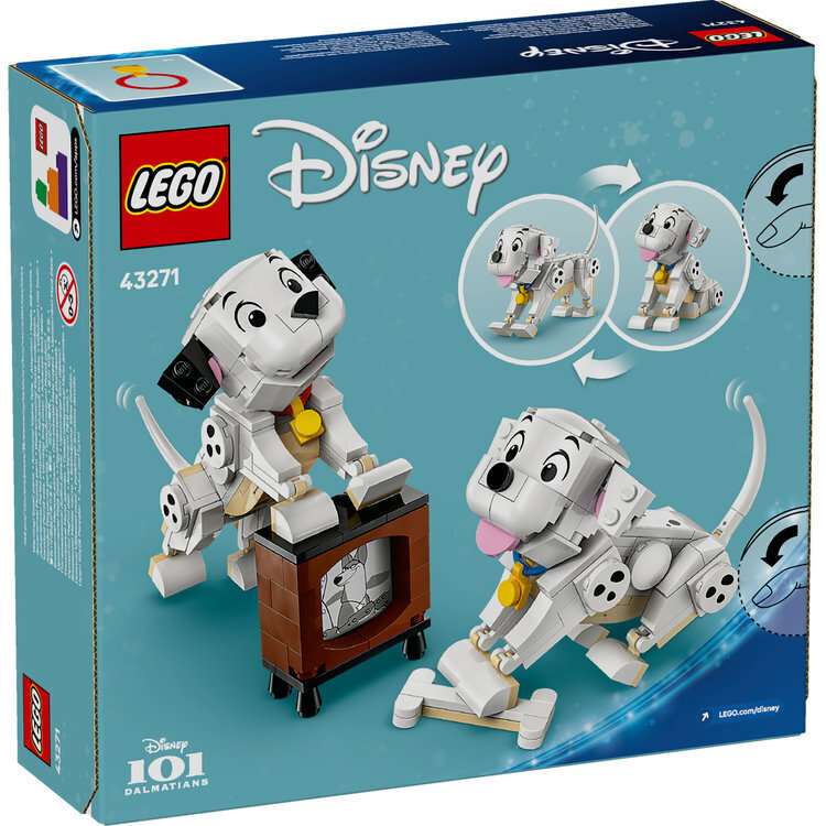 LEGO Disney Lucky & Penny 101 Dalmatians Puppies - 43271