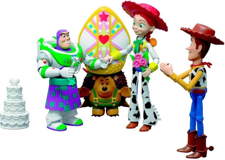 Toy Story 5 Buzz & Jessie Forever Exclusive Action Figure 4-Pack Play Set - JLR72