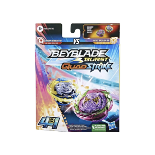 Beyblade Burst Quadstrike Fierce Bazilisk B8 And Hydra Kerbeus K8 Dual Pack - F6812