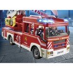 Playmobil City Action Όχημα Πυροσβεστικής Με Σκάλα Και Καλάθι Διάσωσης - 9463