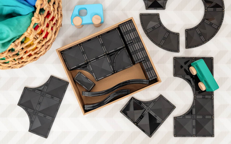 Connetix Magnetic Tiles Roads Creative Pack 48 Pieces - CT-O-00048-CR