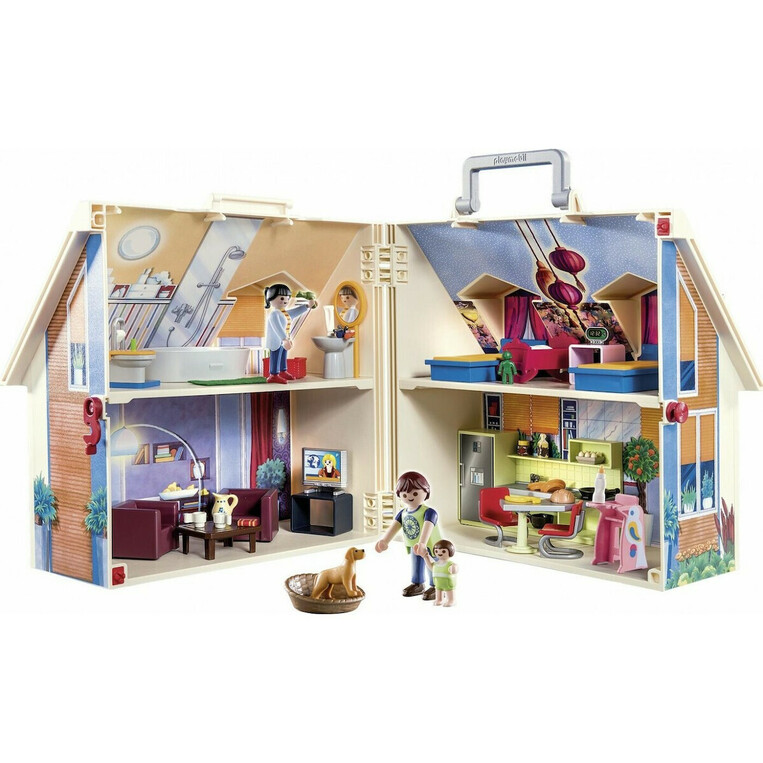 Playmobil Μοντέρνο Κουκλόσπιτο-Βαλιτσάκι - 70985