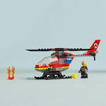 Lego City Fire Rescue Helicopter - 60411