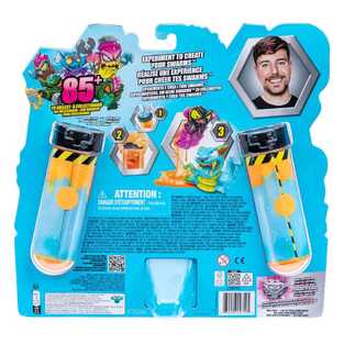 Mr. Beast Lab Swarms Mini Figures 12-pack Atomic Series 3 cm - MOTO24752