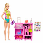 Barbie Κούκλα Βιολόγος της Θάλασσας με Φορητό Εργαστήριο - HMH26