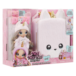 Νa! Νa! Νa! Surprise-Backpack Playset 3 ΣΕ 1 Unicorn Britney Sparkles - 592358EUC