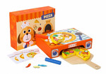 Tooky Toy Φτιάχνω Pizza Mε Ξύλινα Αξεσουάρ - TH226