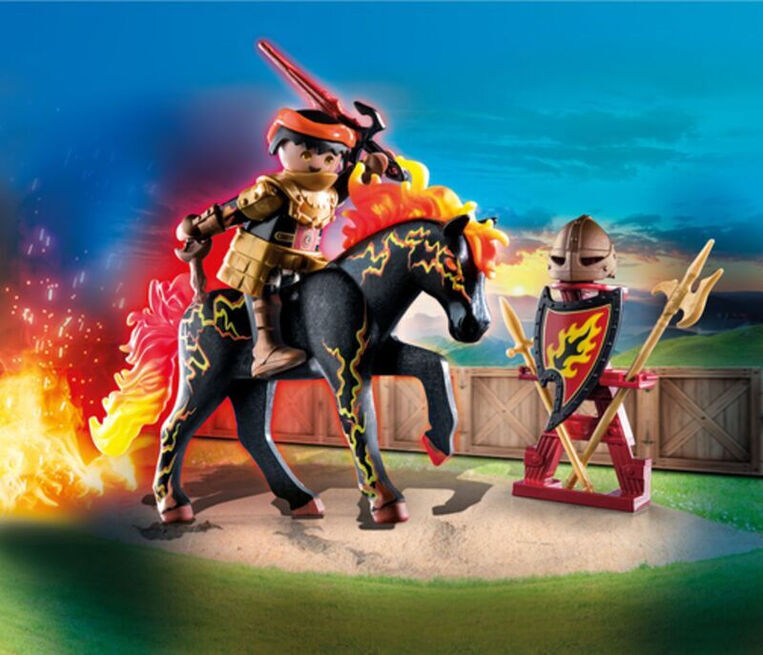 Playmobil Novelmore Raiders & Άλογο της Φωτιάς - 71213