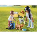 Playmobil Country Οικογένεια Με Γατούλες - 71309