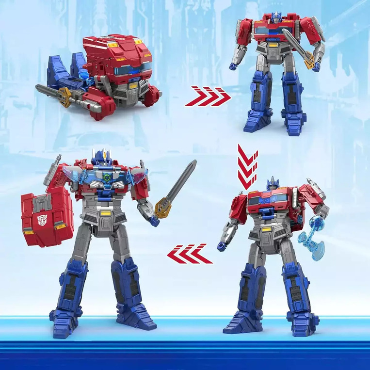 Transformers One Movie Power Flip Optimus Prime - F9209