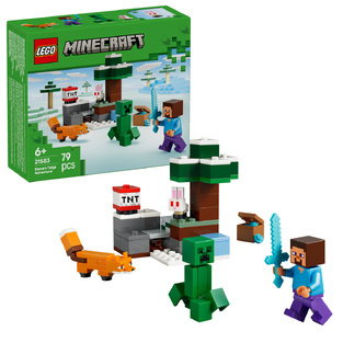 LEGO Minecraft Steve's Taiga Adventure - 21583
