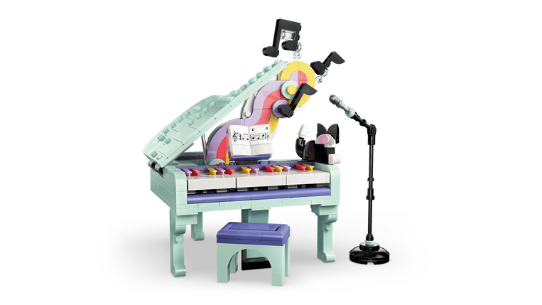 LEGO Creator 3 in 1 Music Decor Piano with Cat - 31392