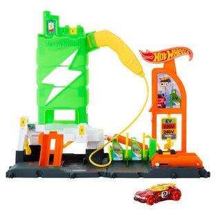 Hot Wheels City Πίστα Σταθμός Καυσίμων - HTN79