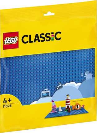 Lego Classic Blue Baseplate - 11025