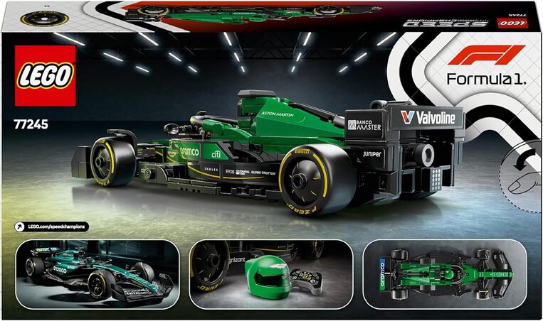 Lego Speed Champions Aston Martin Aramco F1® Amr24 Race Car 