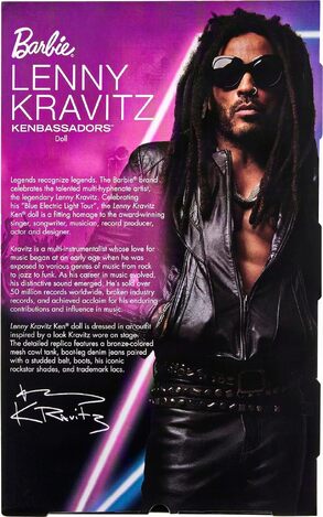 Barbie Signature Kenbassadors Lenny Kravitz Doll - JBJ43