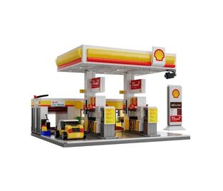 CaDa Shell Gas Station With Shop And Carwash - 402857