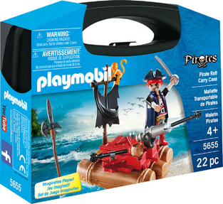 Playmobil Βαλιτσάκι Πειρατής Με Σχεδία - 5655