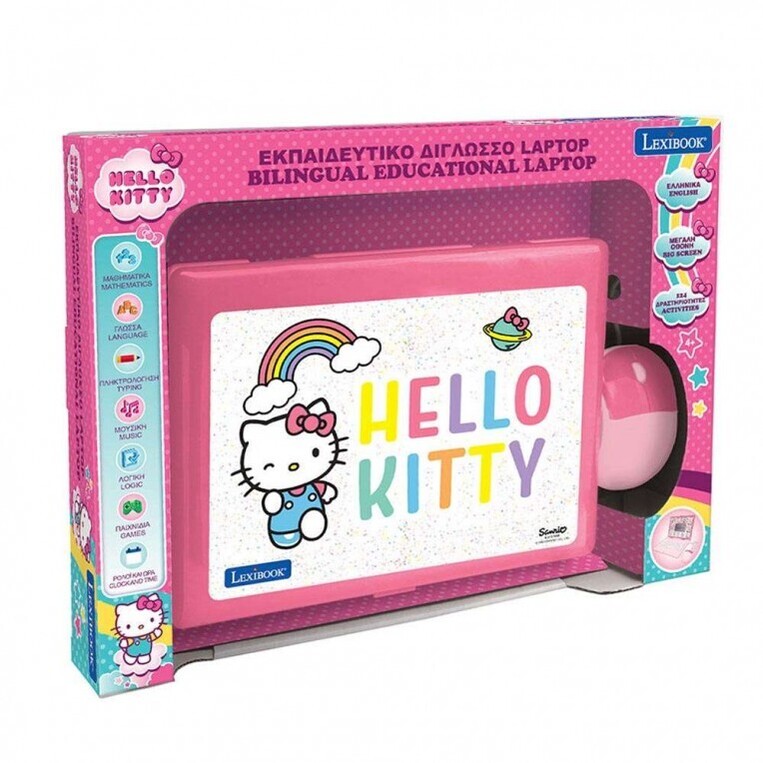 Lexibook Eκπαιδευτικό Δίγλωσσο Laptop Hello Kitty - JC598HKI8
