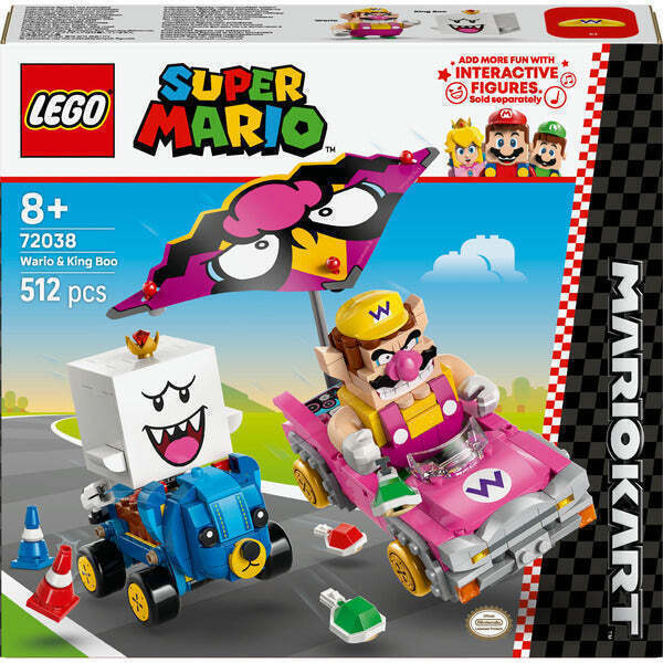 LEGO Super Mario Mario Kart – Wario & King Boo - 72038 