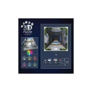Ravensburger 3D Puzzle Led Πύργος Tου Άιφελ 243Tμχ - 12008024
