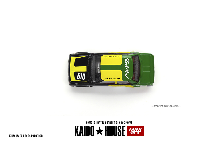 Mini GT Kaido House Datsun Street 510 RacingV2  1:64 - MGTKHMG131