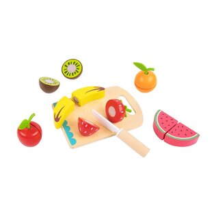 Tooky Toys Φρούτα σε Ξύλο Κοπής - TK111