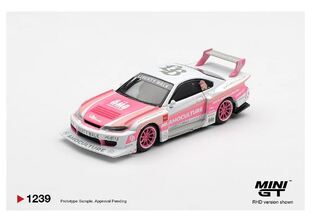 Mini GT - Nissan SILVIA ( S15 ) LB-Super Silhouette Amoculture - MGT01239-BL