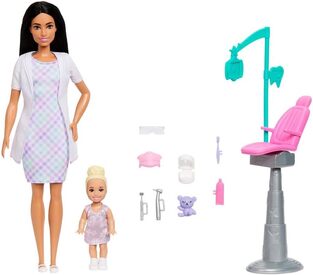Barbie: You Can Be Anything - Dentist With Kid Doll - JMK15