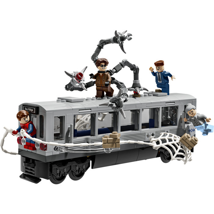 LEGO Marvel Spider-Man vs. Doc Ock Subway Train Scene - 76321 